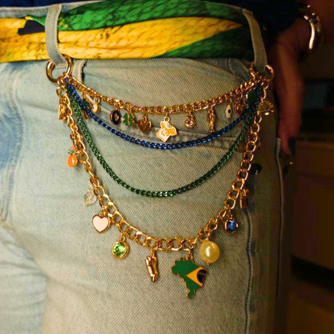 Charm para bolsa/calça