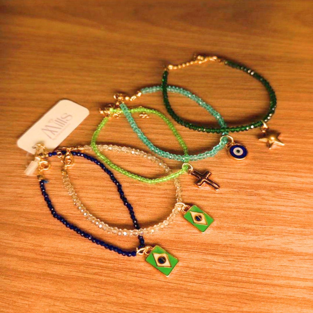 Pulseiras Pedraria