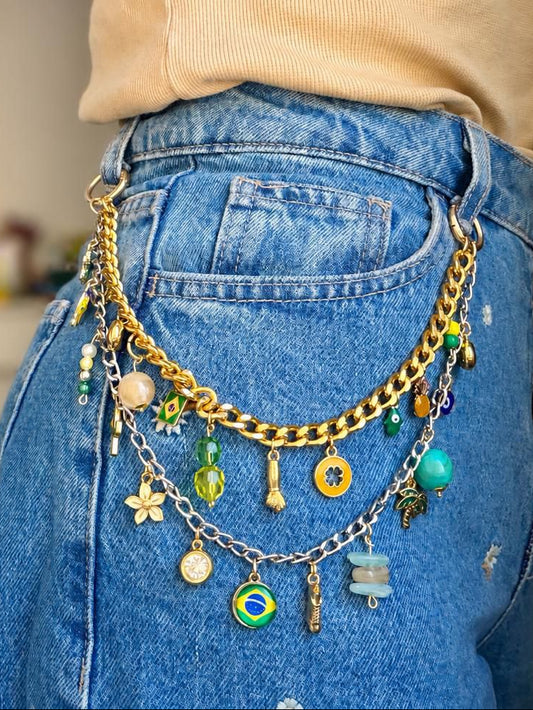 Charm para bolsa/calça